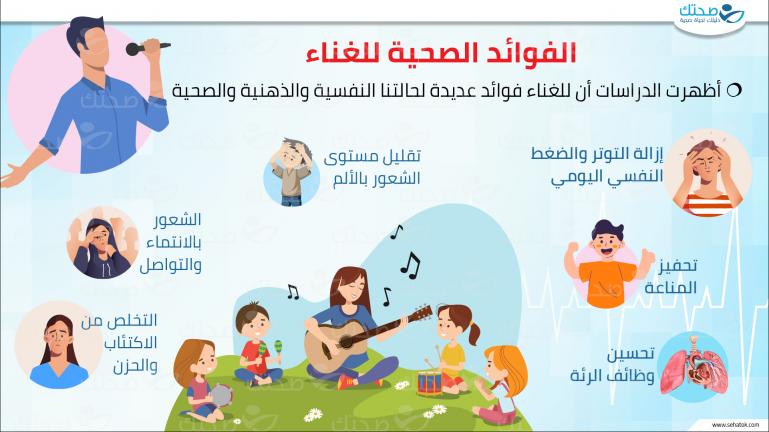 الفوائد الصحية للغناء 